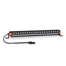 21 Inch LED Light Bar with DT Connector, Single Row Spot Flood Black 21-inch