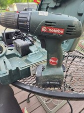 Metabo BST 12 Plus 12V Cordless Drill Driver Kit w/ 2 Batteries Charger Case