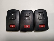 Lot Of 3 Oem Toyota Smart Key Fob Remotes Hyq14fbb 3 Buttons