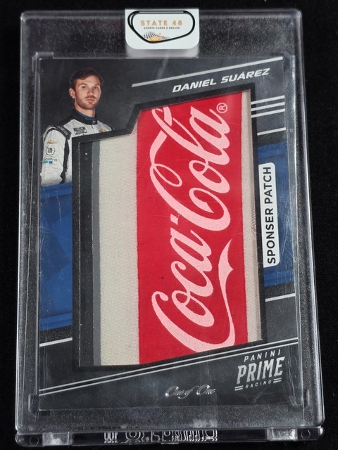 Daniel Suarez 2021 Chronicles Racing Jumbo Patch Coca-Cola 1/1