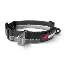 Heavy Duty Dog Collar Reflective with Aluminum D-Ring Leash Clip Separate...