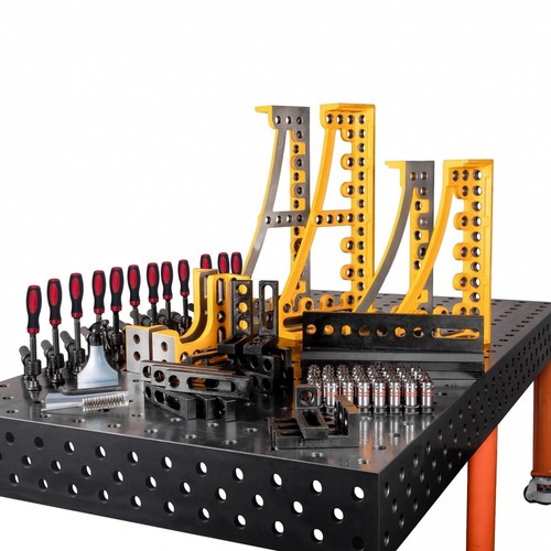 Spartus® Zubehörset für Schweißtische Lochtisch Montagewinkel Befestigungsblock - Bild 10 von 13