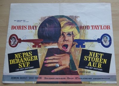 belg. Filmplakat  Do not disturb / Ne Pas Deranger S.V.P. / Niet storen A.U.B.