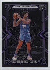 2021 Panini Obsidian Electric Etch Purple 42/99 Jeremiah Robinson-Earl #181 uk2