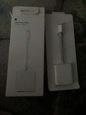 Apple Lightning to USB 3 Camera Adapter A1619 - Open Box, Genuine