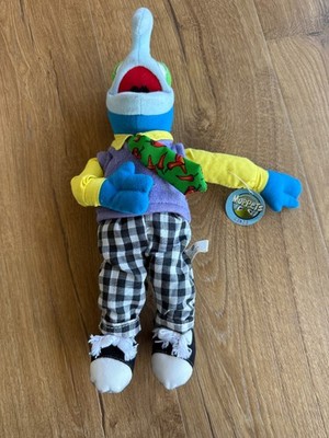 Jim Henson Muppets Gonzo Pepper Tie Plush w/Tags Displayed Not Played