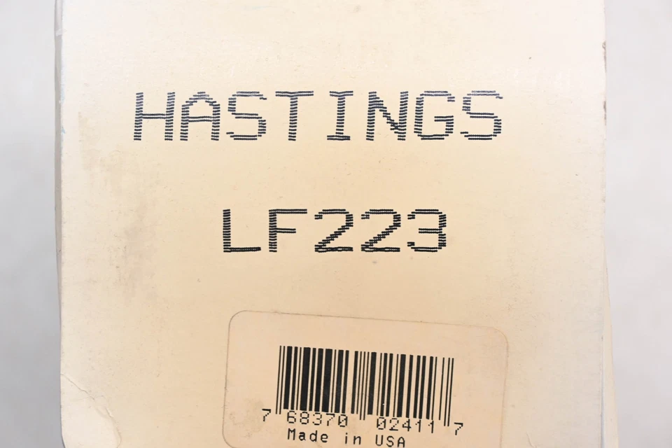 Kit de filtro de aceite Hastings LF223 NUEVO EN STOCK Foto 3 de 3