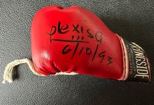 Alexis Arguello Signed Boxing Mini Glove Autograph