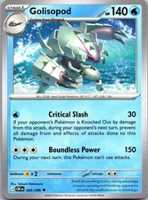 Golisopod 026/086 Uncommon Chaos Rising Pokemon Near Mint