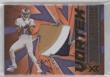 2020 Panini XR Vortex Materials Orange 5/25 Van Jefferson #VX-27 0c3