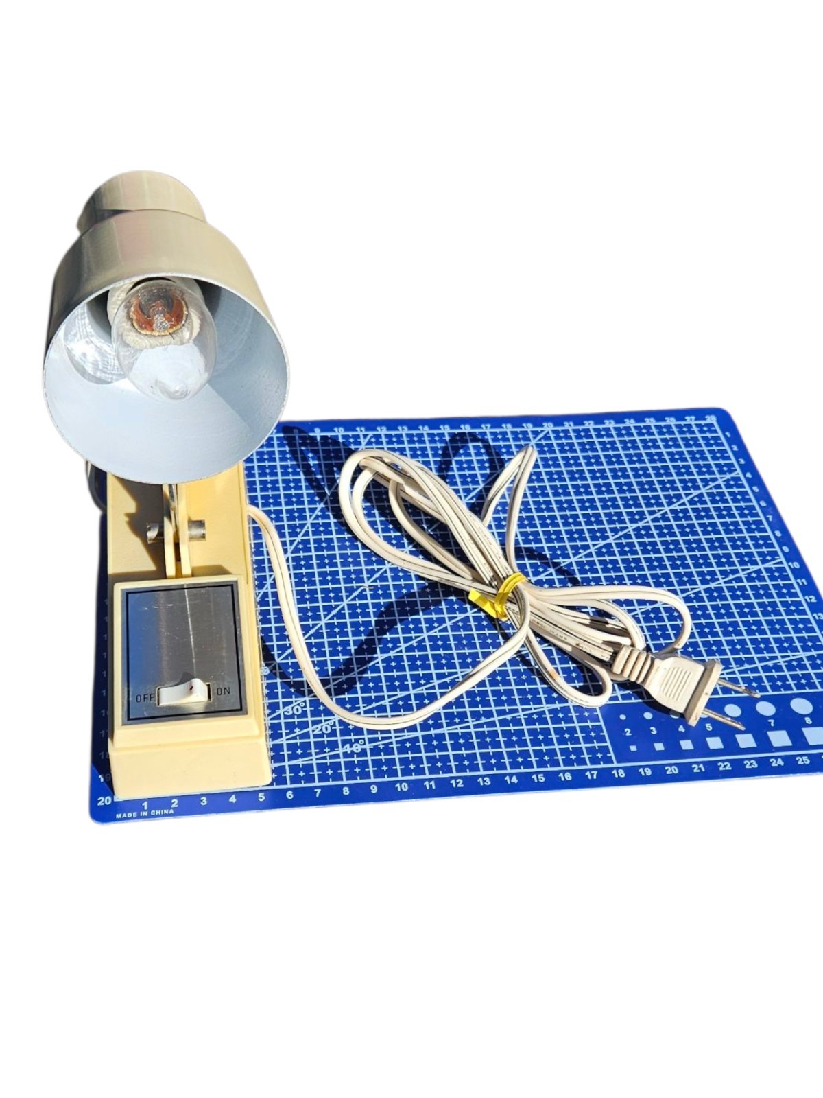 Vintage 1960s Hamilton Industries Desk Lamp Light #479 Mid Century Modern RARE