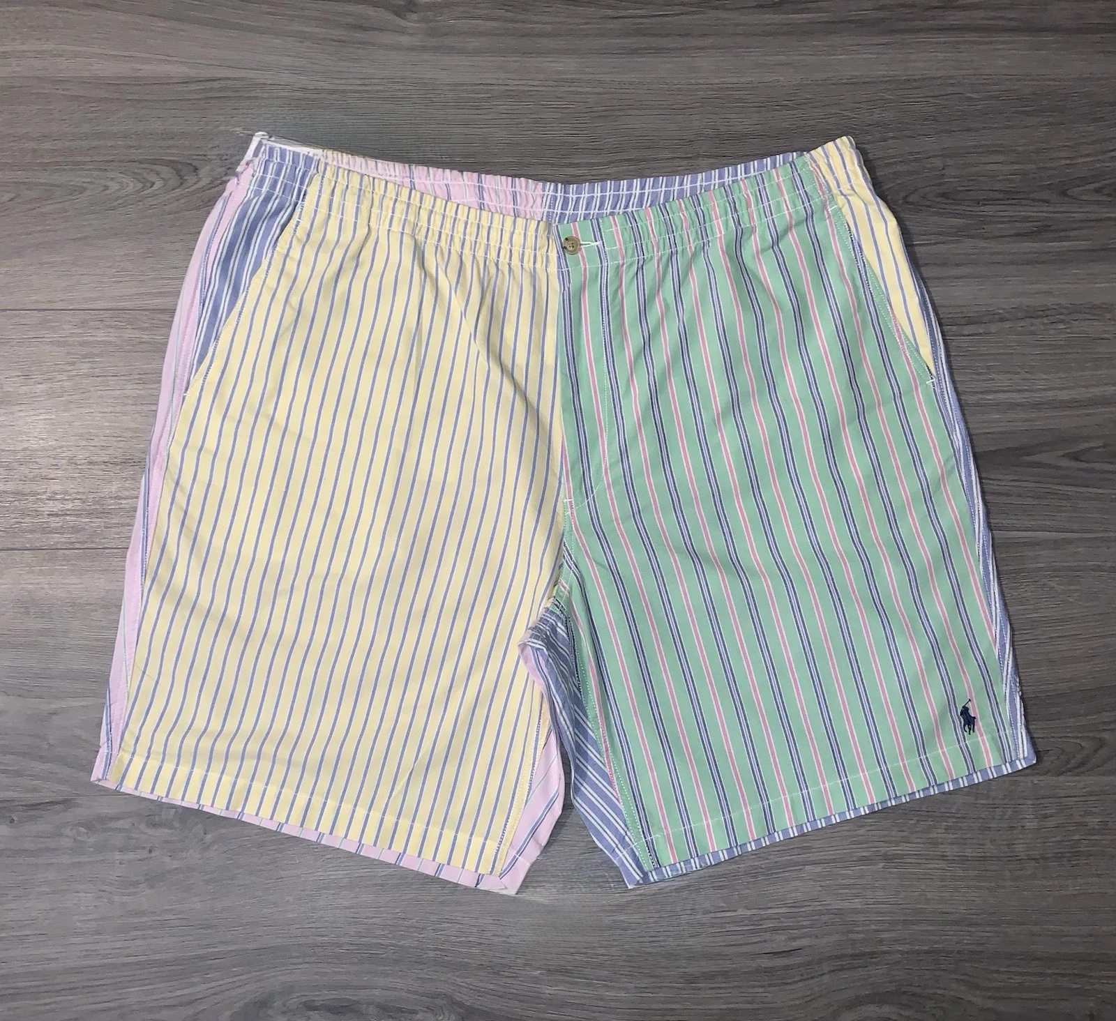 Polo Ralph Lauren Prepster Oxford Short Colorblock Striped Men’s Big Tall 2XLT
Opens in a new window