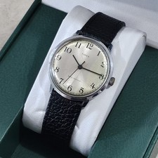Vintage Timex Marlin 1979 Mechanical Mens Watch Champagne Dial M24 *Clean *Runs