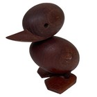 Vintage Hans Bolling Carved Wooden Duck T.B. & Co Denmark 50s Mid Century Modern