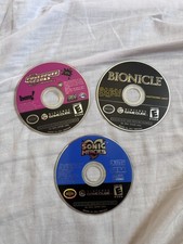 Gamecube Games Bundle (Powderpuff Girls, Sonic, and Bionicle)