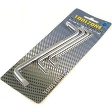 4 Pc Offset Double Sided Angle Screwdriver Set Cranked Bent Wrench Screwdrivers