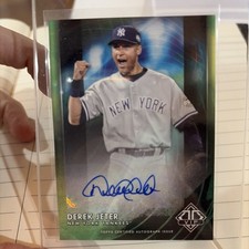 2022 Topps Transcendent VIP Derek Jeter 3/5 Yankees HOF- The CAPTAIN!