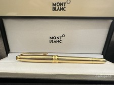 Montblanc Meisterstuck Classique Luxury Rollerball Pen Gold Star Pen With Box