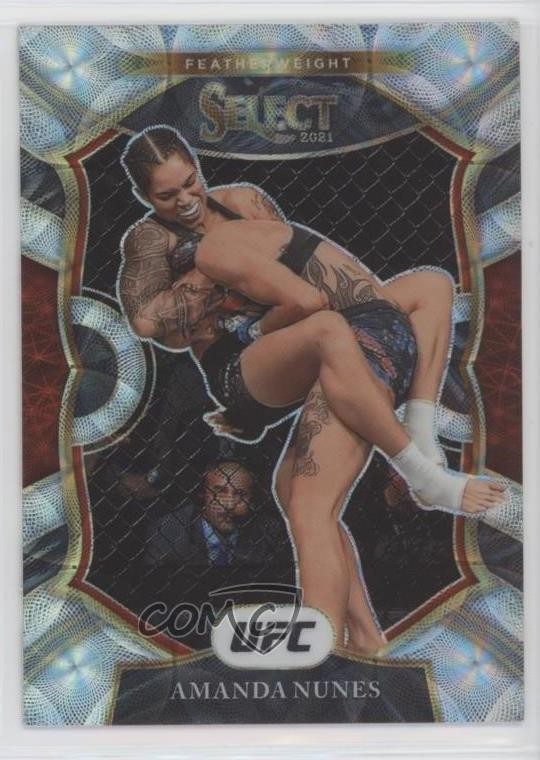 2021 Panini Select UFC Concourse Scope Prizm Amanda Nunes #56 e6e