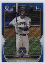 2023 Bowman Chrome Prospects Mega Box Blue Mojo Refractor Daniel Guilarte 05nu