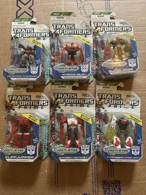 2011 Hasbro Transformers prime Cyberverse  Set of  6