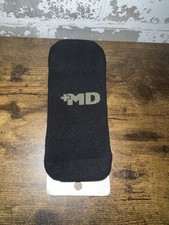 NWT  MD Bamboo Fiber Casual Low Cut SOcks Black SIze 9-11