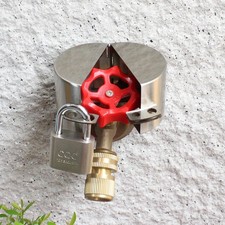 Outdoor Faucet Lock Water Spigot Lock Metal Hose Lock for Garden Water Theft
