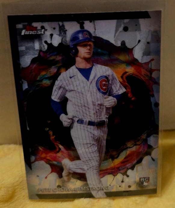 2024 Topps Finest - (Rare) Pete Crow-Armstrong #249 (RC) Chicago Cubs