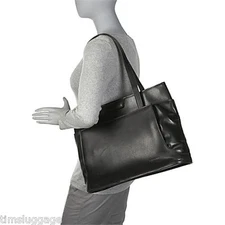 Korchmar Magnetite Business Tote Full Grain Leather, Available in Black or Brown