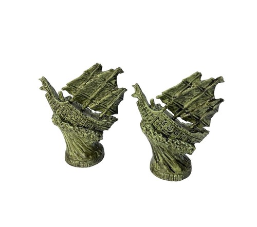 Disney Pirates of the Caribbean 2 Rooks Green Ship Dutchman REPLACEMENT PARTS - Picture 3 of 5