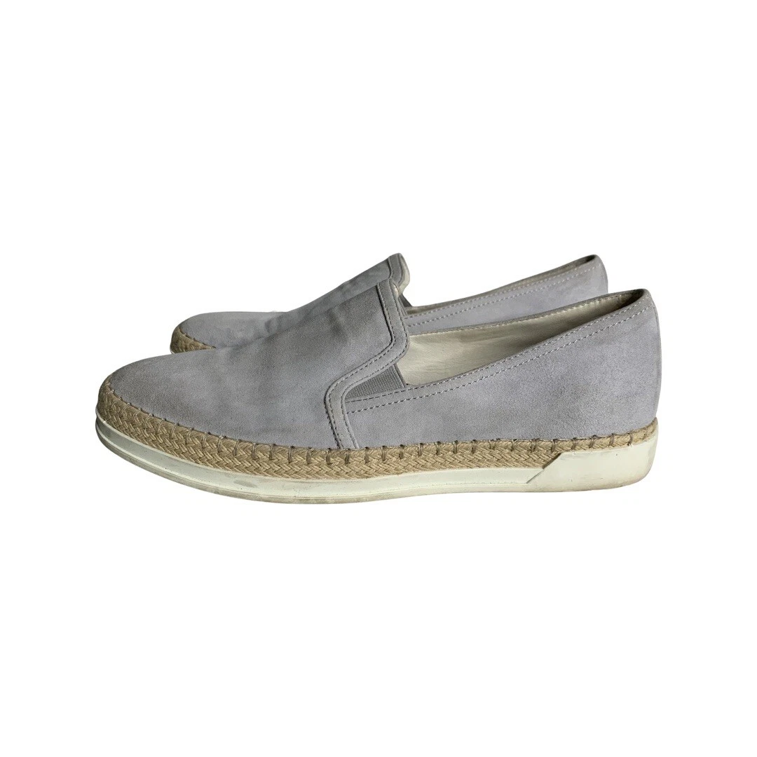 TOD’S Scarpe basse Tod's grigie espadrillas moda sneakers donna taglia 37 US 7 slip on