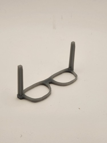 Grey Gray Melvin Funko Pop Acrylic glasses for customizing custom parts - Picture 2 of 12