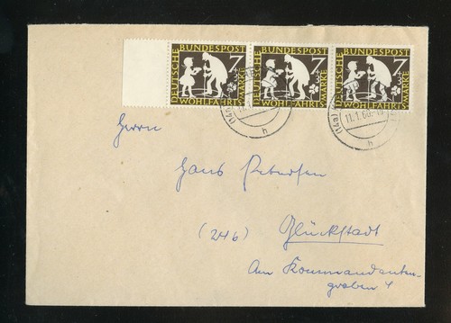 BUND Nr.322 (3) MÄRCHEN BRIEF KIRCHHEIM 11.1.1960 - GLÜCKSTADT (958717)