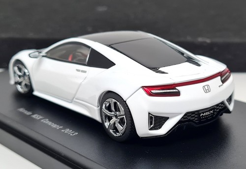 Ebbro 1/43 Honda NSX Concept 2nd Generation 2013 Pearl White Diecast Model Car - Picture 7 of 9