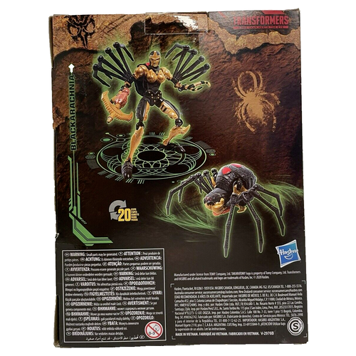Transformers Generations Kingdom War for Cybertron Blackarachnia Figur - NEU - Bild 2 von 2