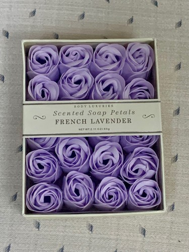 2 Boxes Bath Soap BODY LUXURIES Rose Petals Mother's Day Gift Scented Lavender - Picture 3 of 4