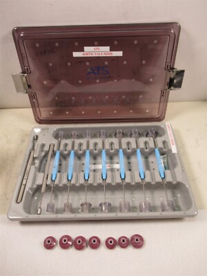ATS Medical 576 Aortic Valve Sizer Set Open Pivot Heart Valve Kit with Case