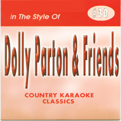 DOLLY PARTON AND FRIENDS CD+G COUNTRY KARAOKE CLASSICS VOL-30 NEW IN PLASTIC