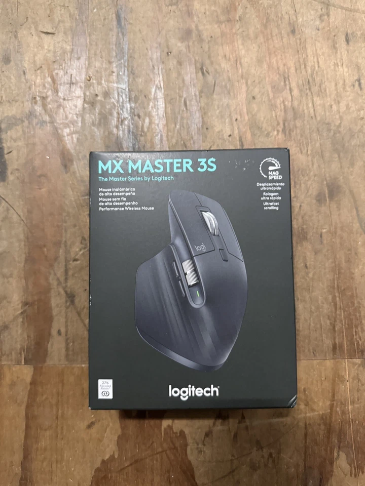 Logitech MX Master 3S Wireless Performance Mouse Black