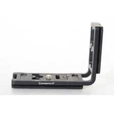 SunwayFoto DPL-02 Q-R L bracket with steady cable clamp for Nikon D series DSLR