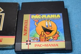 Pac-Mania (Nintendo NES 1991) Authentic Unlicensed Tengen Cartridge G-3