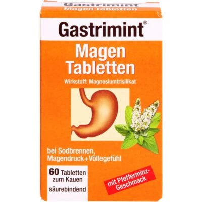 BAD HEILBRUNNER NATURHEILM.GMBH&CO.KG BAD HEILBRUNNER Gastrimint Magen Tabletten 60 St PZN 02072015