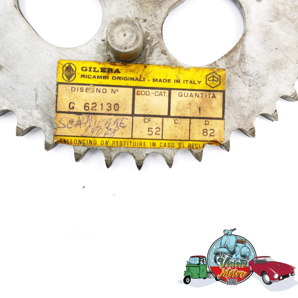 62130 CORONA DENTATA CON 46 DENTI ORIGINALE GILERA PREZZO BASSOOOO - Imagen 3 de 3
