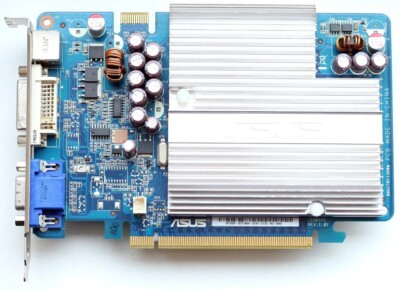 ASUS EN7300GT/SILENT/HTD/256M/A GeForce 7300GT 256MB - PCI-E Video Card Passive