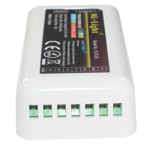 MiLight MiBoxer RGBW CCT LED 4-Zone Receiver 12...24V 240W 6-Pin; RGB+W CCT - Picture 3 of 5
