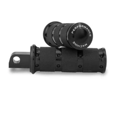Performance Machine Footpegs XLS Rider - Black Ano