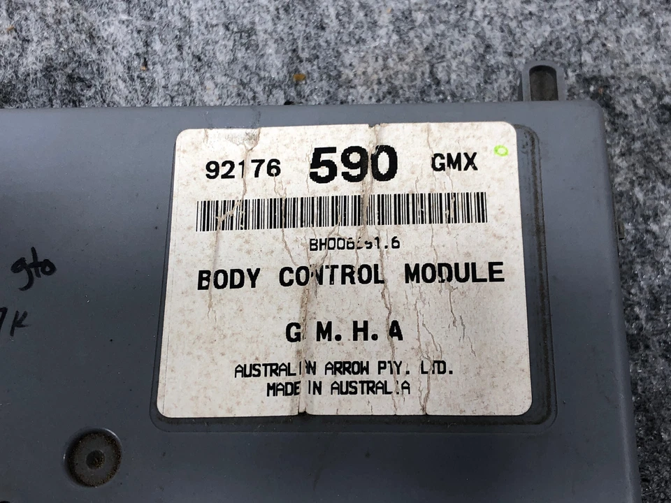 2005 Pontiac GTO Módulo de Controle Corporal Computador BCM USADO 92176590 PRECISA DE PROGRAMAÇÃO - Imagem 3 de 4