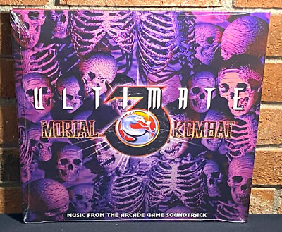 MORTAL KOMBAT 3 - Soundtrack, Limited RED+SILVER COLORED VINYL LP Gatefold New!