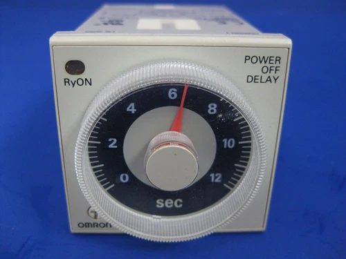 OMRON H3CR-H8L Time Delay Relay, 12 Sec, pulled from a working tool