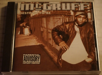 Mcgruff Destined To Be 1998 CD Explicit Lyrics Rare Htf Oop Vg+ To Nm Thug Rap